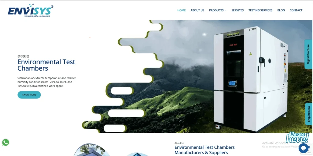 Professional Services Brand website design